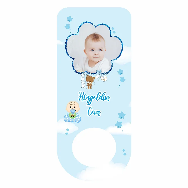 Yenidoğan Temalı Dikdörtgen Açacak Magneti